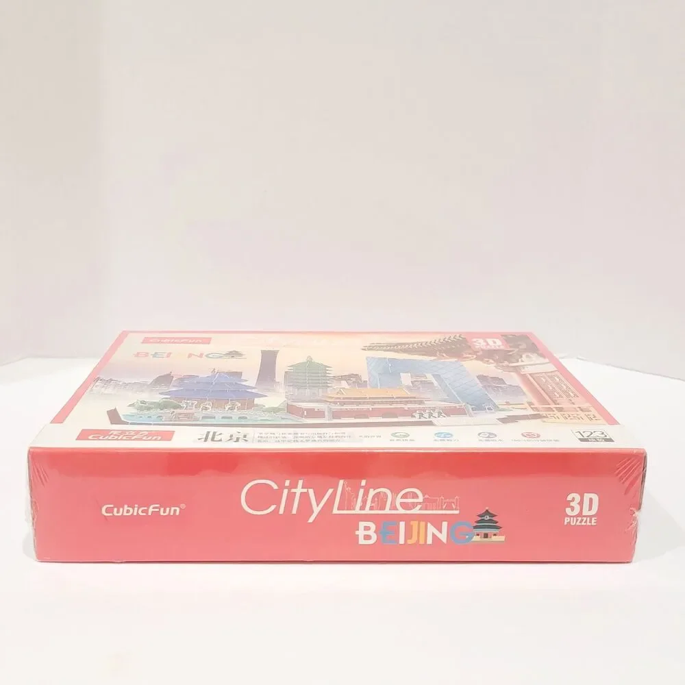 CubicFun City Line BeiJing China 3D Puzzle Model Temple of Heaven Homeschool